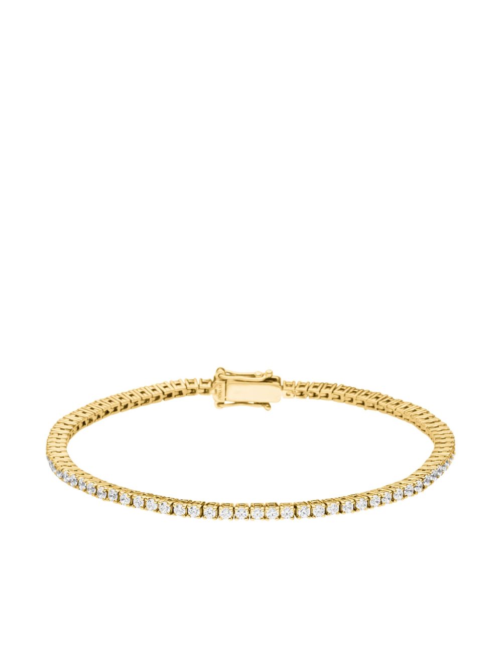 VEYNOU 18kt yellow gold diamond tennis bracelet