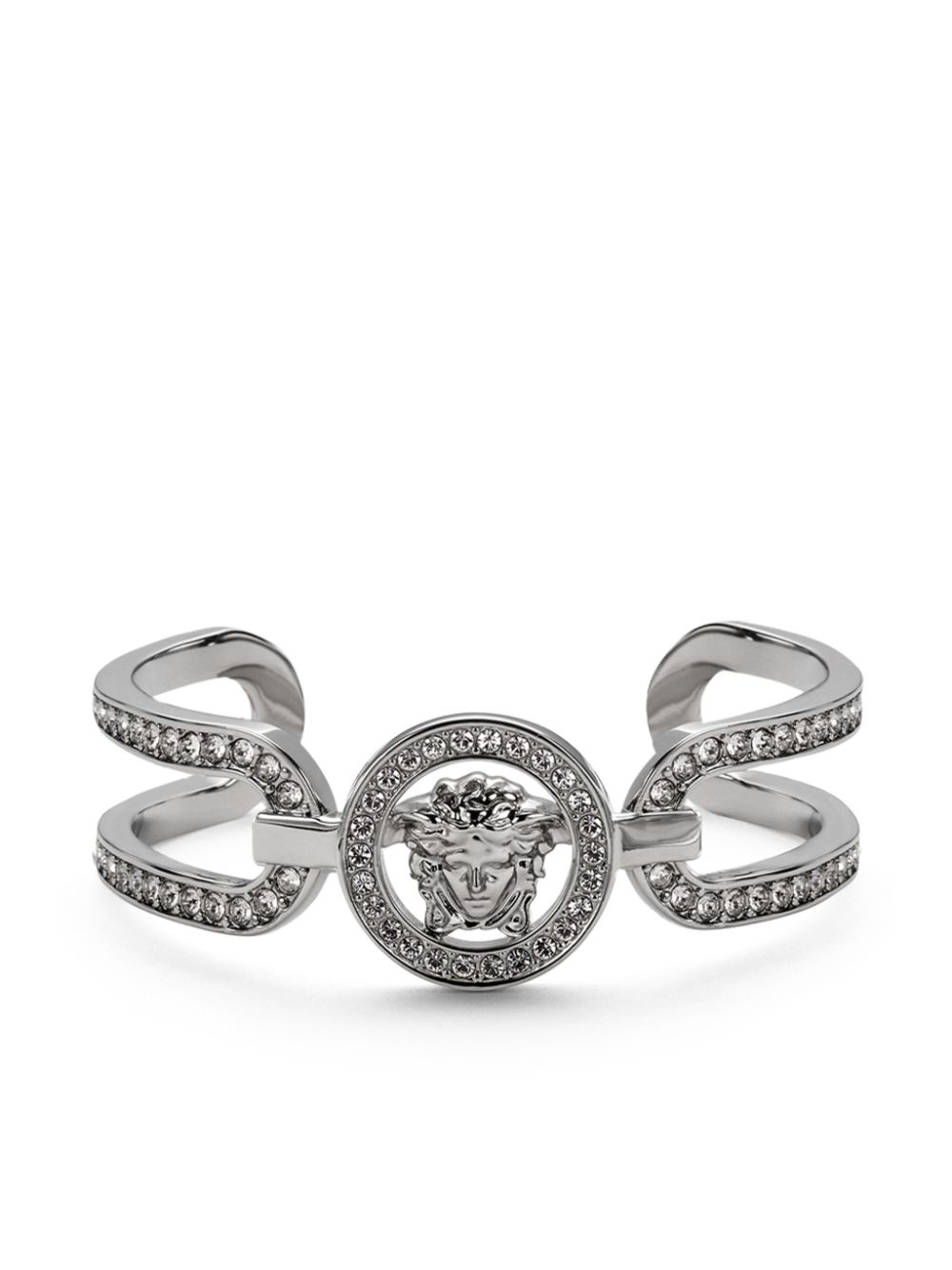 Versace Medusa '95 crystal-embellished cuff bracelet